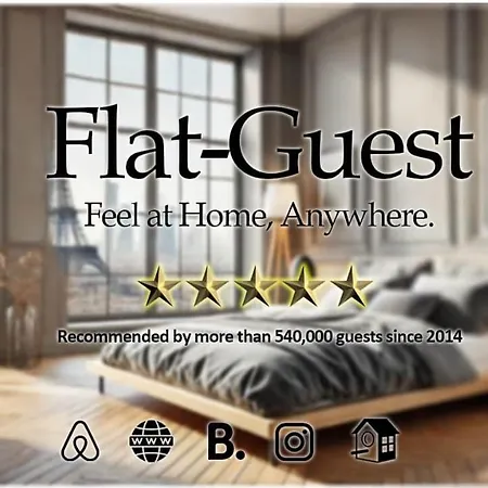 Appartement 101 - Confortable Avec Kitchenette 5 - Flat-guest Parijs
